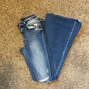 Womens Bell Bottom Jeans